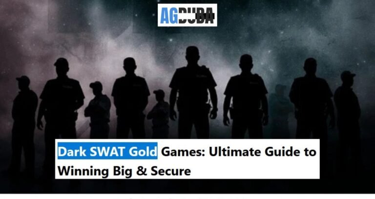 Dark SWAT Gold Games: Ultimate Guide to Winning Big & Secure